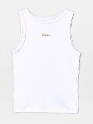 Top Calvin Klein Jeans biały