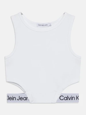 Top Calvin Klein Jeans biały