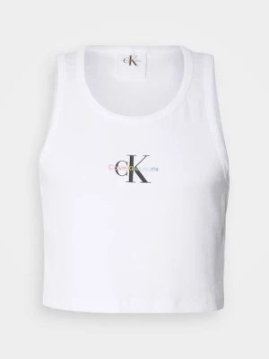 Top Calvin Klein Jeans biały