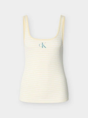 Top Calvin Klein Jeans jasnożółty
