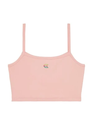Top Calvin Klein Jeans koralowy