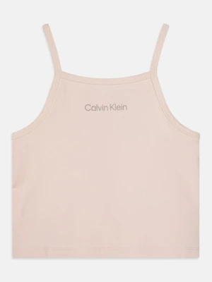 Top Calvin Klein Jeans mleczny