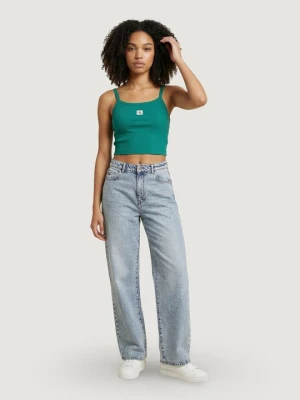 Top Calvin Klein Jeans zielony