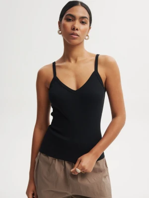 TOP CAMI CZARNY XS - Flawless