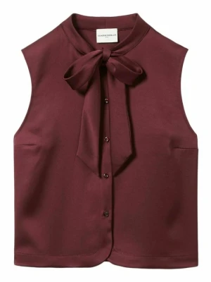 Top CLAUDIE PIERLOT bordowy
