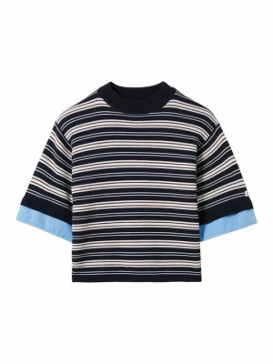Top CLAUDIE PIERLOT granatowy