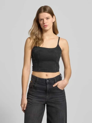 Top crop o kroju slim fit z czystej bawełny model 'JADINE' Levi's®