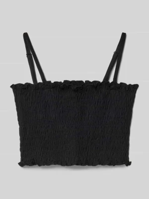 Top crop o kroju slim fit z wzorem na całej powierzchni s.Oliver RED LABEL