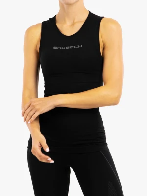 Top damski Brubeck 3D Run PRO Tank Top -  black