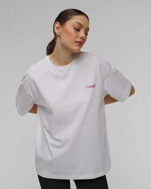 Top Damski Casall Oversized Cotton Blend Tee Biały