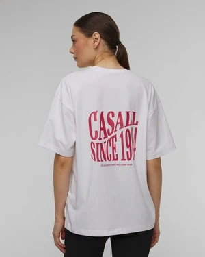 Top damski Casall Oversized Cotton Blend Tee biały