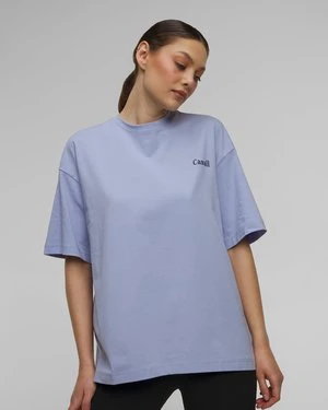 Top damski Casall Oversized Cotton Blend Tee fioletowy