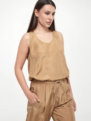 Top damski jedwabny Meana MARELLA MONOCHROME