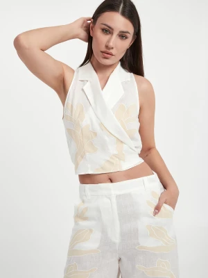 Top damski lniany Kriss MARELLA
