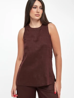 Top damski lniany Sia ECOALF