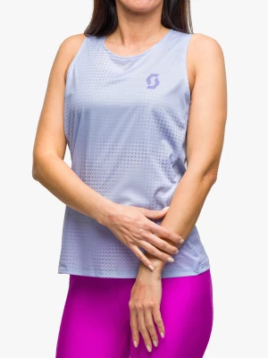 Top damski SCOTT SCO Tank RC Run - moon blue/dream blue