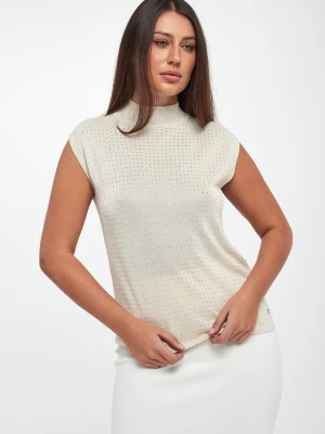 Top damski z cyrkoniami JOSEPH RIBKOFF