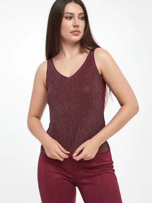 Top damski z cyrkoniami JOSEPH RIBKOFF