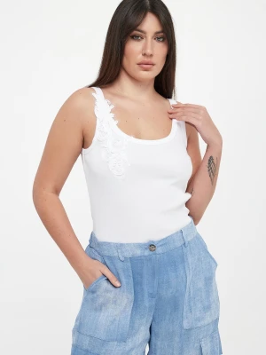 Top damski z haftem ERMANNO FIRENZE