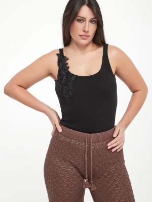 Top damski z haftem ERMANNO FIRENZE