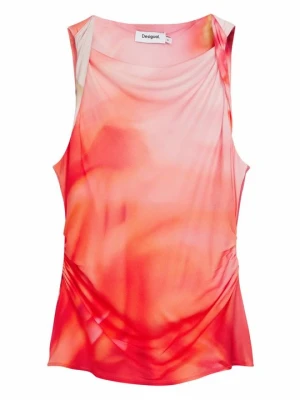 Top Desigual różowy
