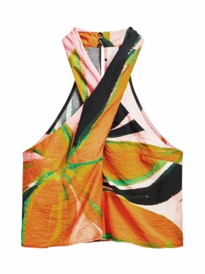 Top Desigual różowy