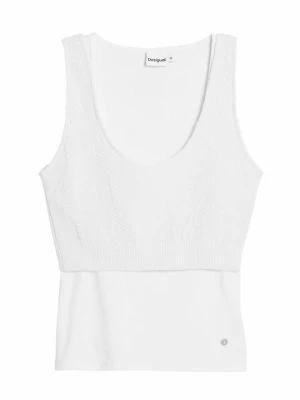 Top Desigual szary