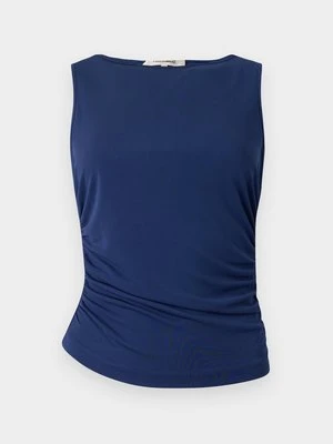 Top Diane Von Furstenberg granatowy