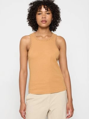 Top DKNY jasny brąz