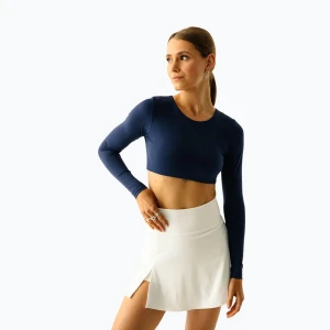 Top do jogi damski JOYINME Core Crop Top dark navy Granatowy