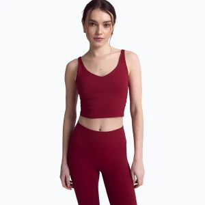 Top do jogi damski JOYINME Grace red wine Bordowy