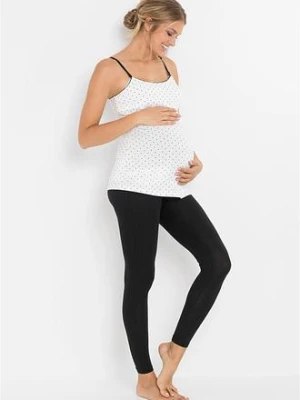 Top do karmienia piersią (2 szt.), z bawełny organicznej bonprix