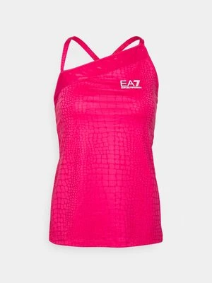 Top EA7 Emporio Armani różowy