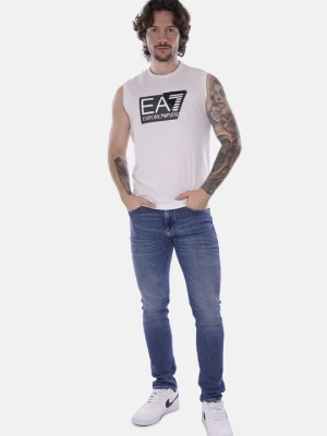 Top EA7 Emporio Armani biały