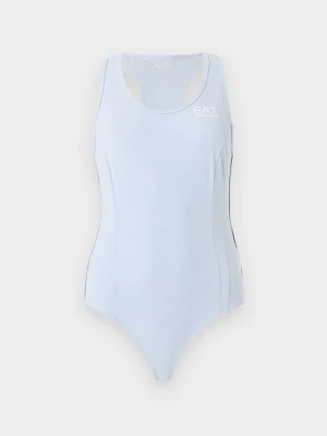 Top EA7 Emporio Armani niebieski