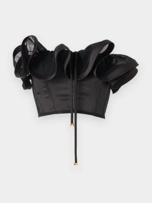 Top Elisabetta Franchi czarny