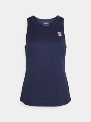 Top Fila granatowy