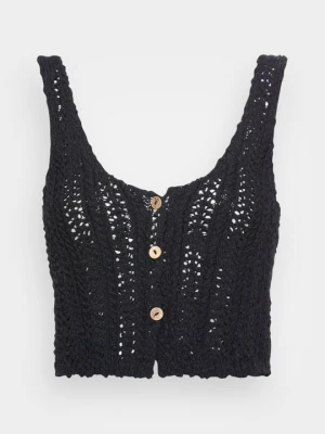 Top Free People czarny