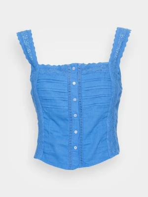 Top Free People niebieski