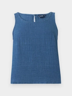 Top GAP niebieski denim