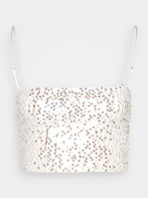 Top Gina Tricot biały