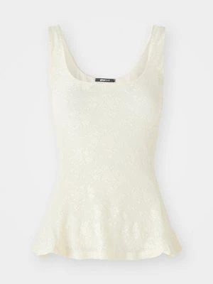 Top Gina Tricot jasnożółty