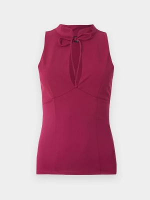 Top Gina Tricot bordowy