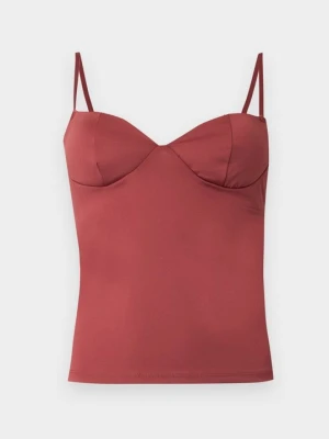 Top Gina Tricot czerwony