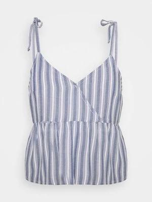 Top Hollister Co. niebieski