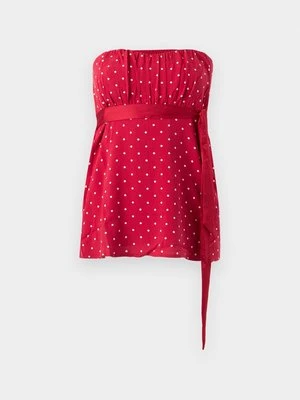 Top Hollister Co. bordowy