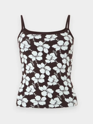Top Hollister Co. ciemnobrązowy