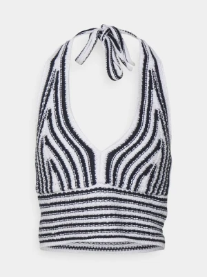 Top Hollister Co. granatowy