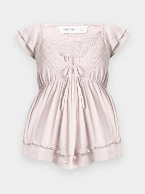 Top Hollister Co. jasnoróżowy