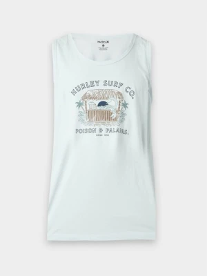 Top Hurley denim wybielany